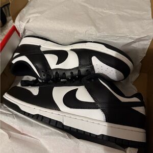 Nike Black and White Dunks & Size small nike pro altheltic shorts BOTH BRAND NEW
